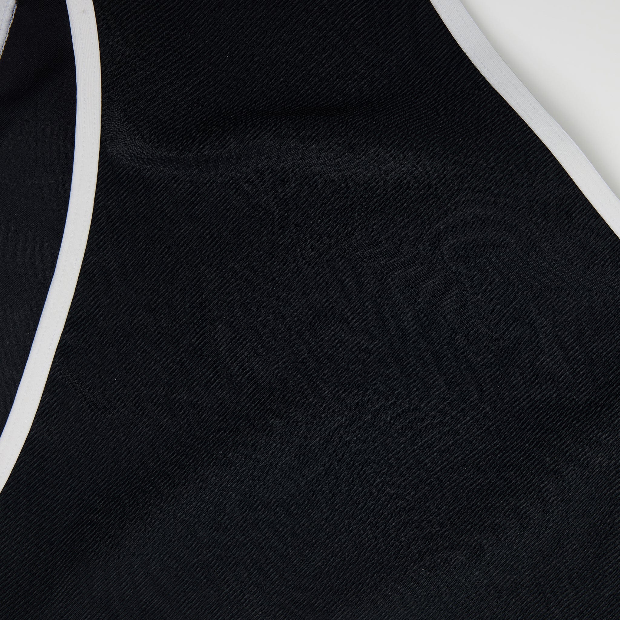 High Waisted Bikini Bottom Ribbed Jet - Image 7