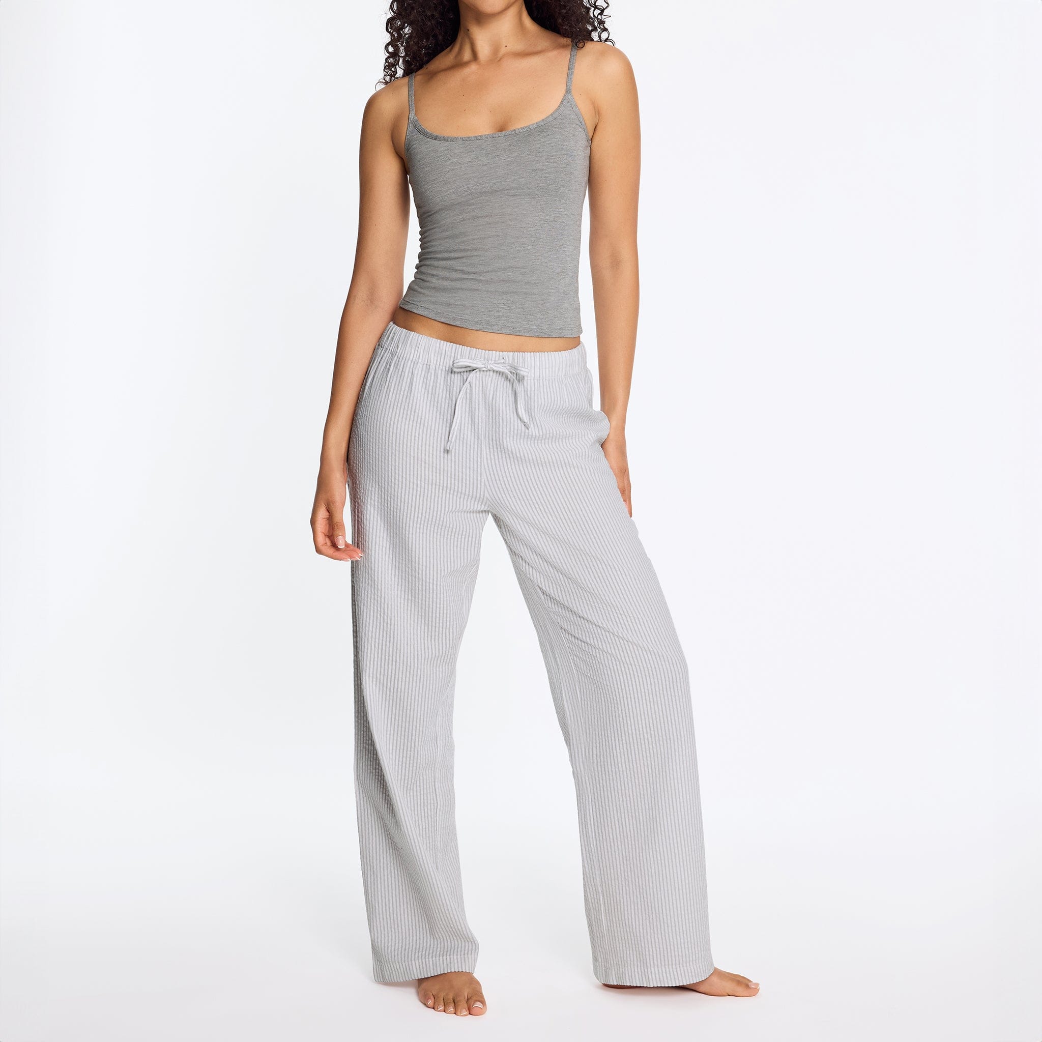 Cotton Lounge Pant Cloud Stripe - Image 8