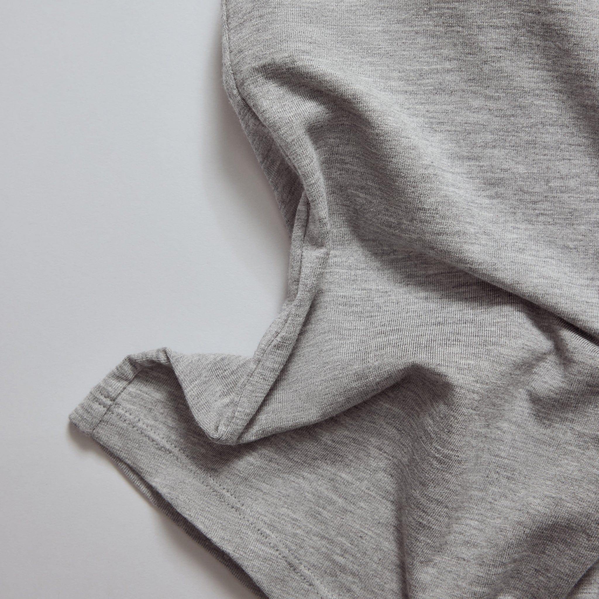 Supima® Cotton Cami Bra Heather Grey - Image 9