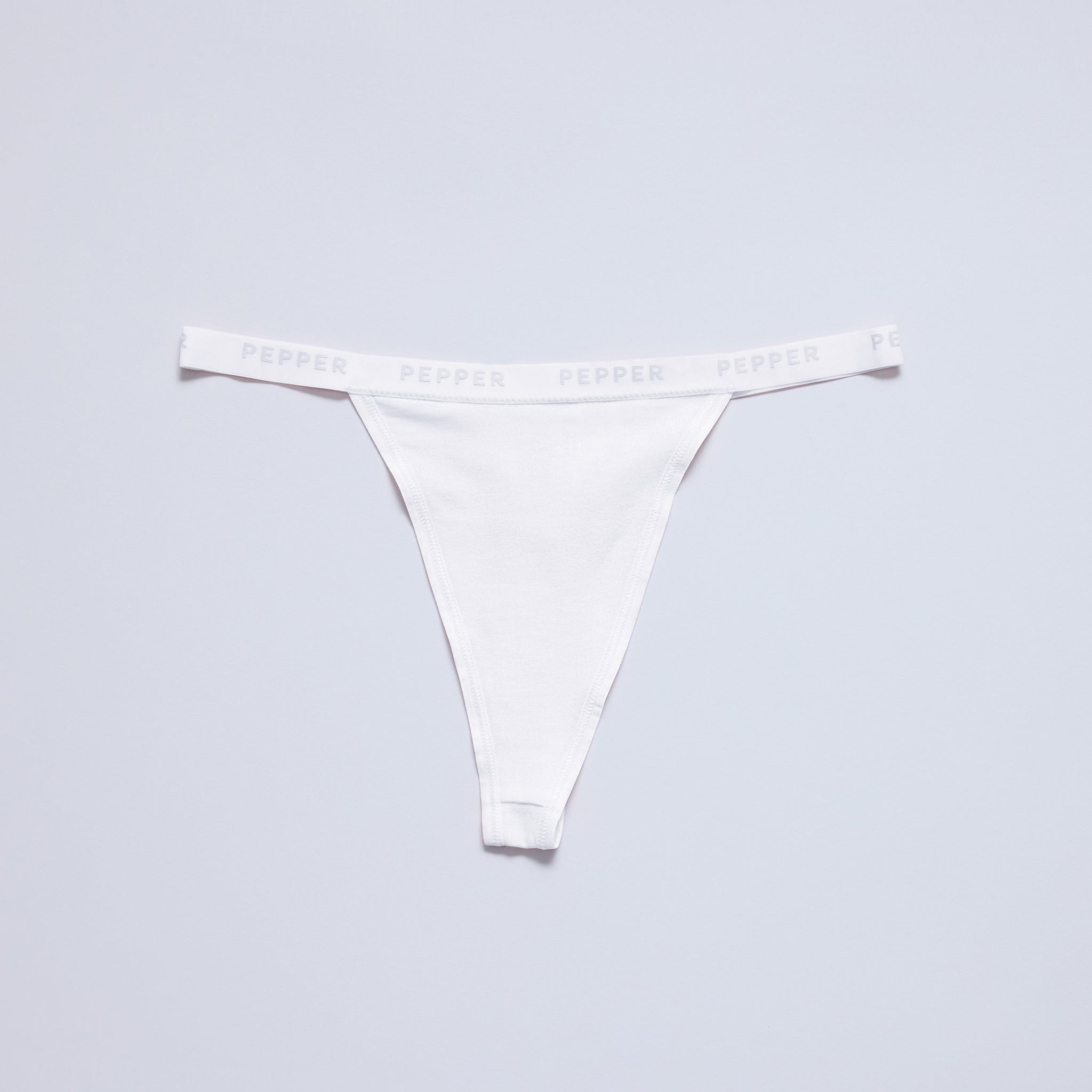 Supima® Cotton String Thong White - Image 4