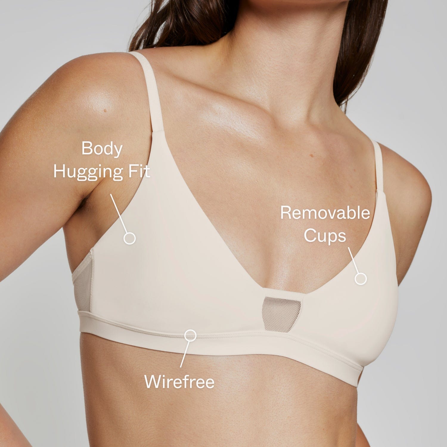 Limitless Wirefree Scoop Bra Black - Image 3