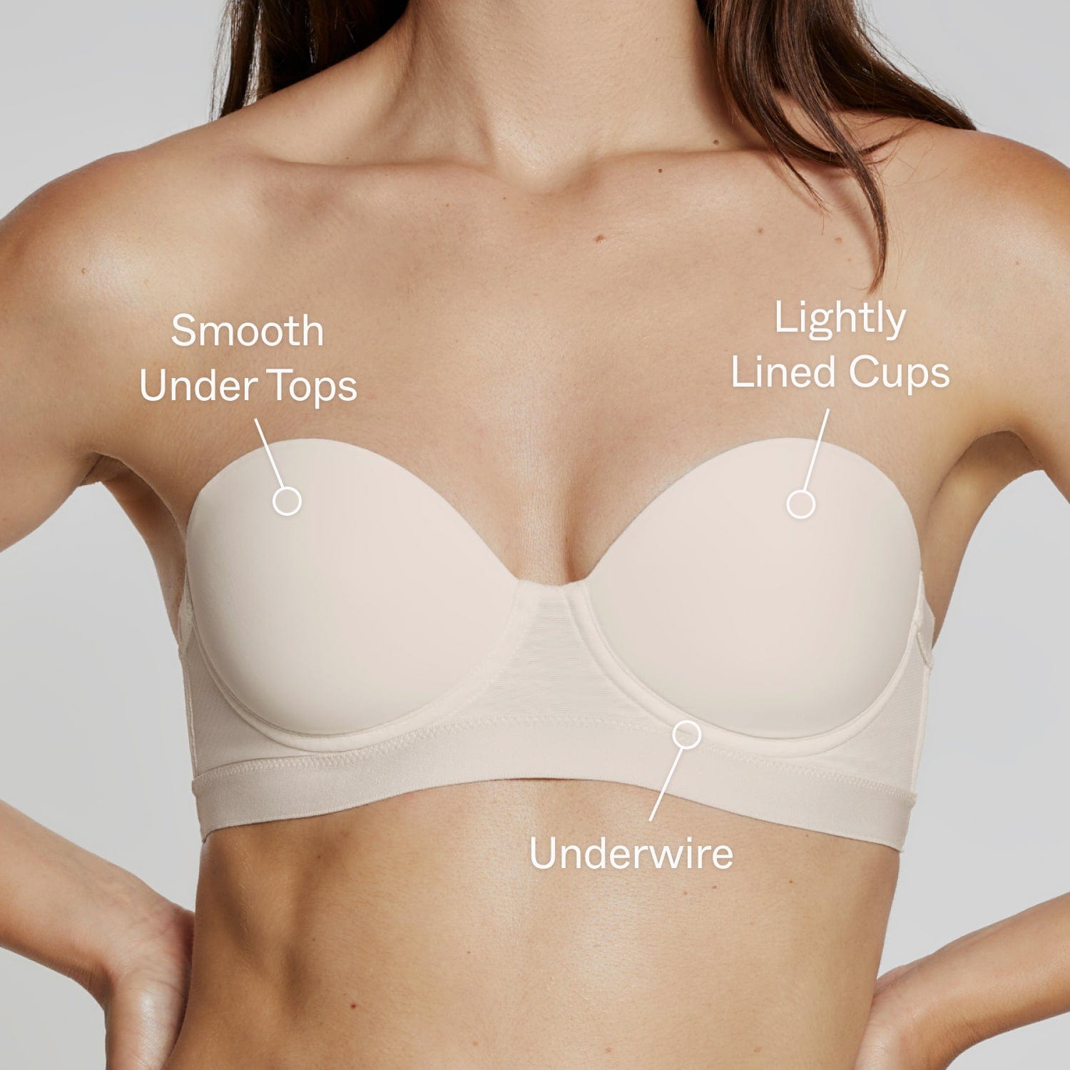 MVP Multiway Strapless Bra Espresso - Image 2