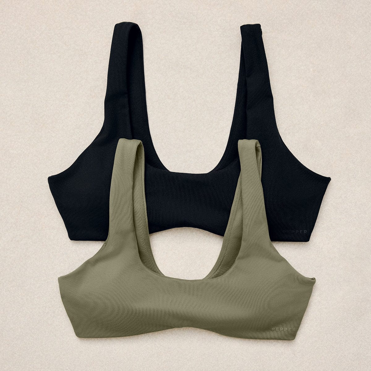 Wave Wirefree Bra Olive - Image 13