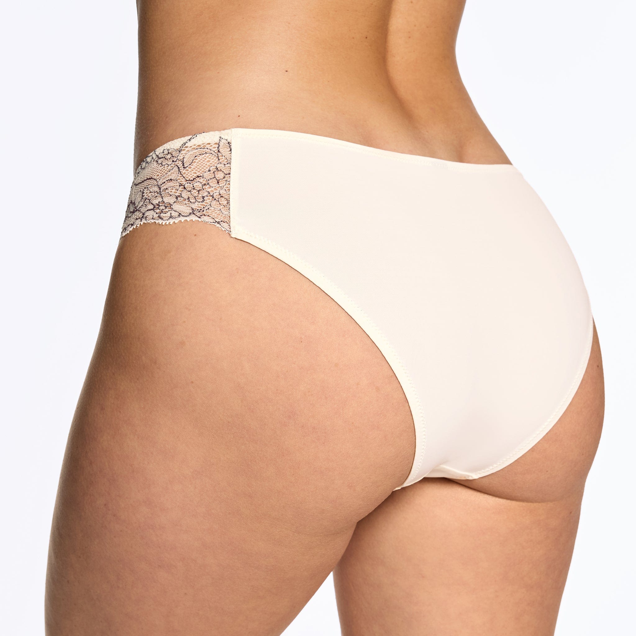 Smooth Lace Bikini Ecru Two-Tone - Image 2